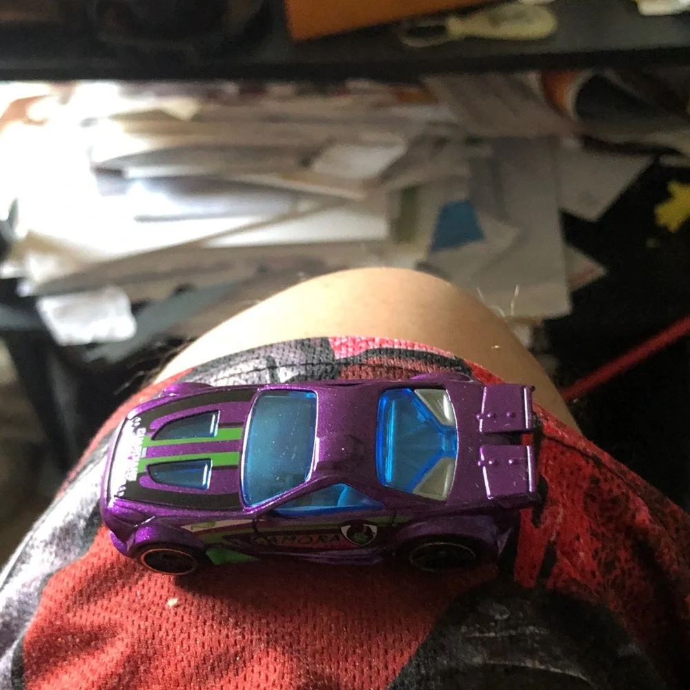 Purple Kids Toy Car